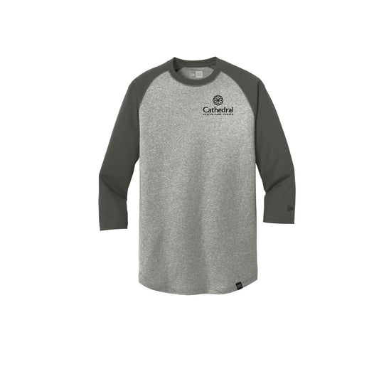 New Era Mens/Unisex 3/4 sleeve Baseball Raglan Tshirt