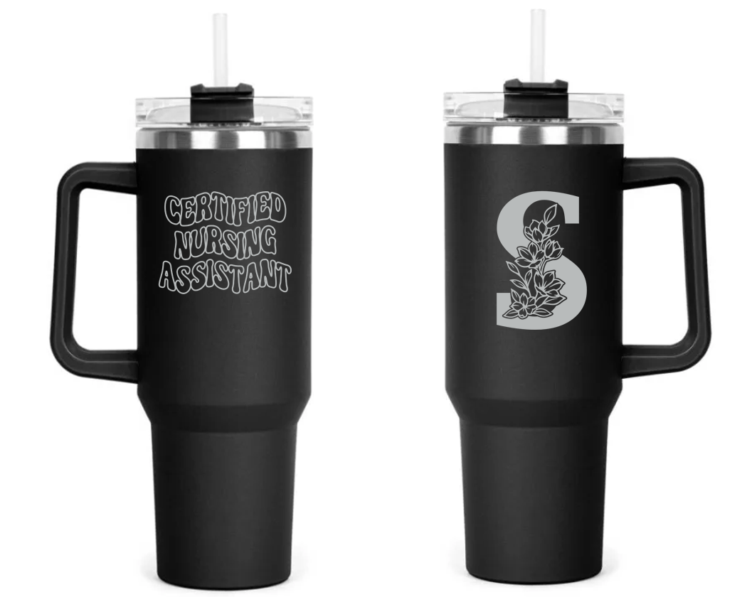 2-Sided Engraved Tumbler (40 oz)