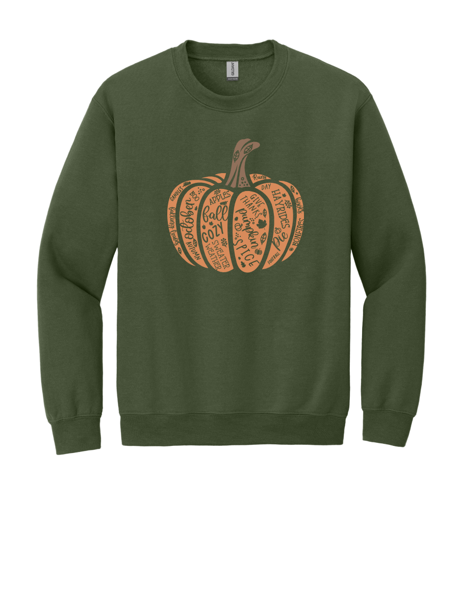 Fall Pumpkin Crewneck