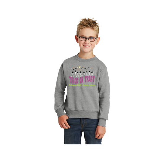 Dubois Halloween 2024 Youth Crewneck Sweatshirt